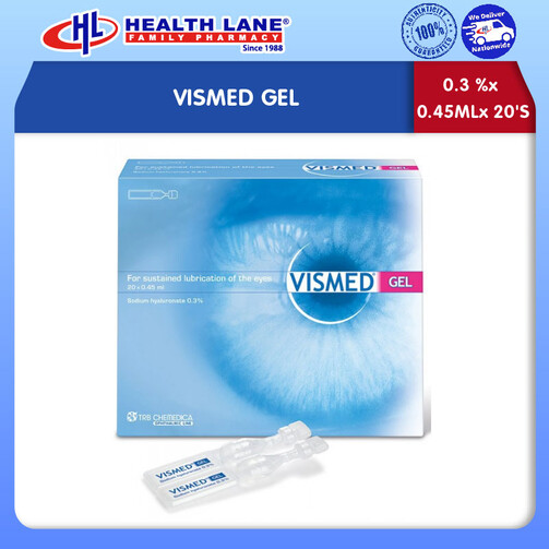 VISMED GEL 0.3 %x0.45MLx20'S